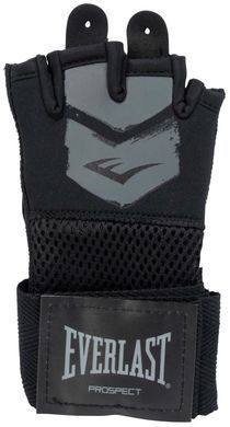 Бинты-перчатки Everlast PROSPECT QUICK WRAPS черный, серый Дит S/M P00002985