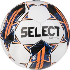 М'яч футбольний Select CONTRA v23 біло-помаранчевий Уні 4 00000022989