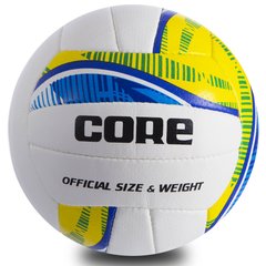 Мяч волейбольный CORE CRV-036 (CL, №5, 3 сл., сшит вручную)