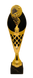 Статуетка Великий теніс Факел чорний, золото h 37см арт СБТ-02 00000016777 фото 1