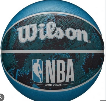 М'яч баскетбольний Wilson NBA DRV PLUS VIBE BSKT Black/Blue size 5 WZ3012602XB5