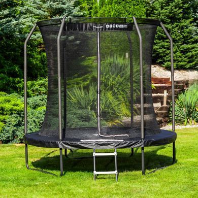 Батут THUNDER INSIDE ELITE с внутренней сеткой 8 футов 244 см черный INSIDE-ELITE-8FT-BLACK