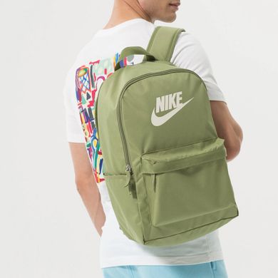 Рюкзак Nike NK HERITAGE BKPK зелений Уні 43x30x15см 00000021884