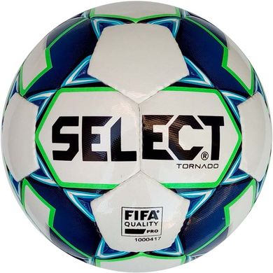 Мяч для футзала Select Futsal Tornado (FIFA Quality PRO) (014) біл/синій, розмір 4 105000-014