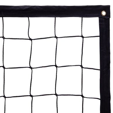Сетка волейбольная 1x9,5 м. (шнур 3,5 мм, ячейка 10*10 см), с тросом C-5640 C-5640