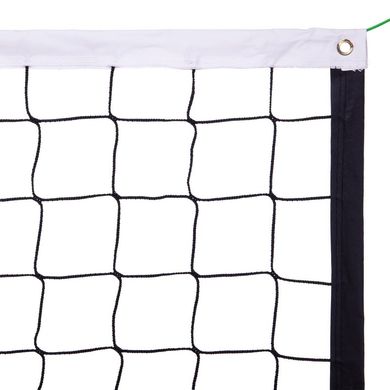 Сітка волейбольна 1x9,5 м. (шнур 3,5 мм, осередок 10*10 см), з тросом C-5640 C-5640