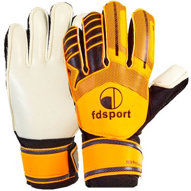 Перчатки вратарские детские с защитой пальцев FDSPORT FB-579-3, размер 7 FB-579-3(7)