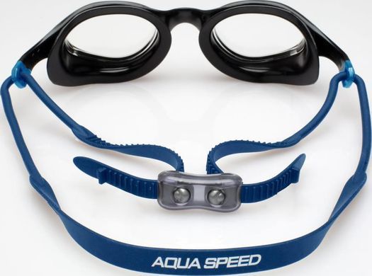 Очки для плавания Aqua Speed ​​VORTEX VISION 62295 черный, синий One Size 229-17