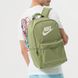 Рюкзак Nike NK HERITAGE BKPK зелений Уні 43x30x15см 00000021884 фото 4