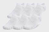 Шкарпетки Under Armour Essential No Show 6pk білий Уни  1382611-100