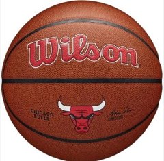 М'яч баскетбольний Wilson NBA TEAM COMPOSITE BSKT CHI BULLS 00000028699