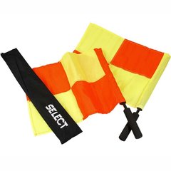 Флажок Лайнсмена Профессиональный SELECT Lineman's flag Pro, 2 флага (231) желт/кр