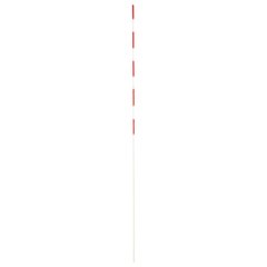 Антенна для волейбола: целостная, бело-красная 10006 (1 шт)