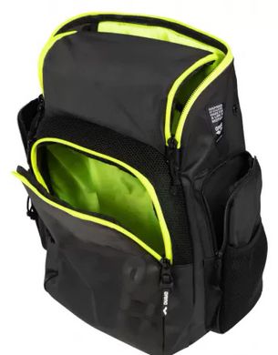 Рюкзак Arena SPIKY III BACKPACK 35L черный, желтый Уни 46х30х23 см 00000032040