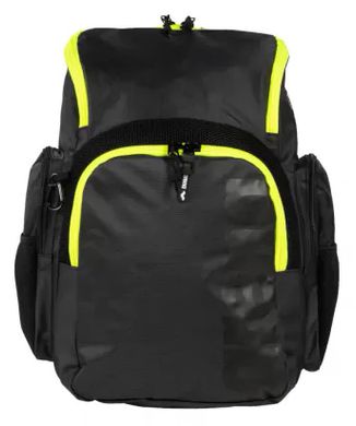 Рюкзак Arena SPIKY III BACKPACK 35L черный, желтый Уни 46х30х23 см 00000032040