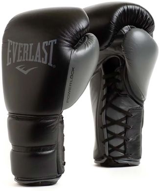 Боксерские перчатки Everlast Powerlock 2 Pro Lace черный Уни 14 унций 00000027823