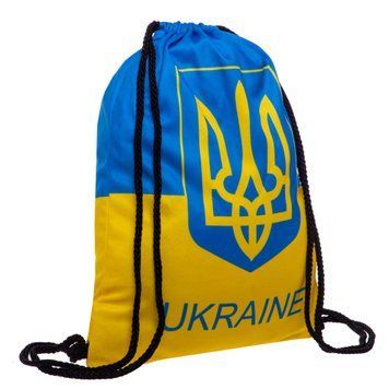 Рюкзак-мішок SP-Sport GA-4433-UKR, синьо-жовта GA-4433-UKR