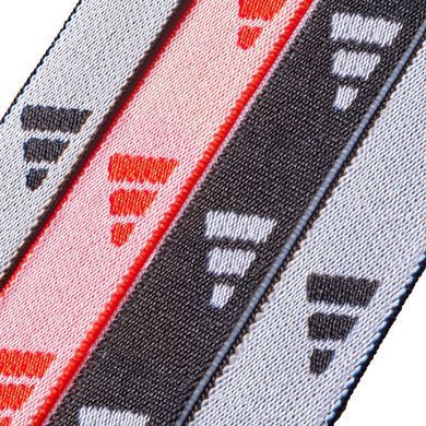 Гумки для волосся Adidas Hair Ties чорний, білий, червоний Жін One Size ADAC-16210