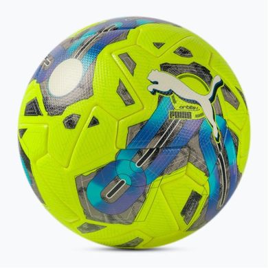 Футбольный мяч Puma Orbita 1 TB (FIFA Quality Pro) желтый, синий, серый Уни 5 00000029087