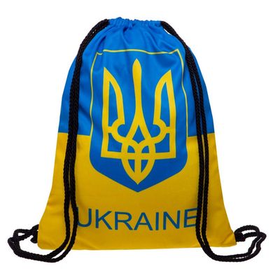 Рюкзак-мішок SP-Sport GA-4433-UKR, синьо-жовта GA-4433-UKR