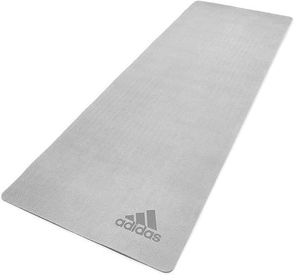 Килимок для йоги Adidas Premium Yoga Mat сірий Уні 176 х 61 х 0,5 см 00000026185