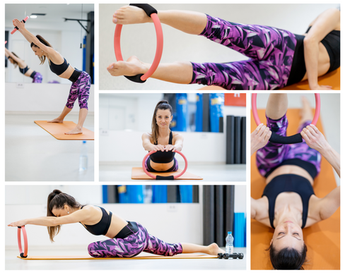 Кiльце для пiлатесу LiveUp PILATES RING LS3167B-N