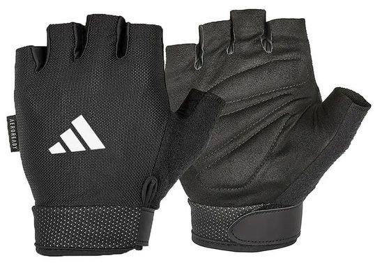 Рукавички для тренінгу Adidas Essential Adjustable Gloves чорний Уні S 00000030765