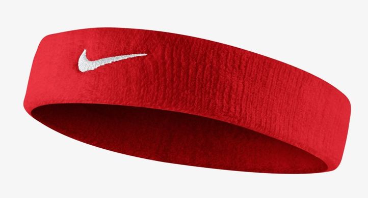 Пов'язка на голову Nike SWOOSH HEADBAND червоний Уні OSFM 00000017524