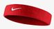 Пов'язка на голову Nike SWOOSH HEADBAND червоний Уні OSFM 00000017524 фото 4