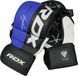 Тренировочные перчатки RDX GRAPPLING GLOVES REX T6 PLUS черный, синий, белый XL GGR-T6U фото 5