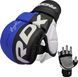 Тренировочные перчатки RDX GRAPPLING GLOVES REX T6 PLUS черный, синий, белый XL GGR-T6U фото 3