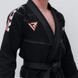 Костюм для бразильського джиу-джитсу RDX BRAZILIAN JIU-JITSU SUIT чорний A0 BJJ-S1B фото 2