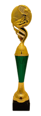 Статуетка Великий теніс зелений, золото h 34см арт СБТ-03 00000016778