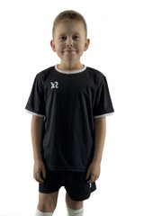 Дитяча футбольна форма X2 (футболка+шорти), розмір S (чорний/білий) DX2002BK/W-S DX2002BK/W