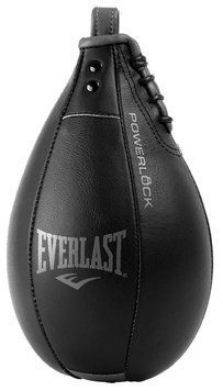Боксерская груша Everlast POWERLOCK SPEED BAG черный Уни M P00002722