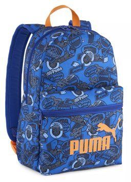 Рюкзак Puma PHASE AOP Small Backpack 13L синій Уні 37х25х12 см 00000035014