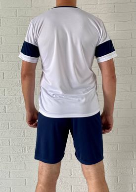 Футбольная форма X2 League II (футболка+шорты), размер S (белый/темно-синий) X2002W/DB-S X2002W/DB