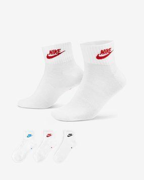 Шкарпетки Nike U NK NSW EVERYDAY ESSENTIAL AN 3PR білий, мультиколор Уні 46-50 DX5074-911