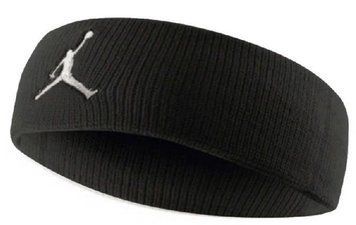 Пов'язка на голову Nike JORDAN JUMPMAN HEADBAND BLACK/WHITE OSFM чорний, білий OSFM J.KN.00.010.OS