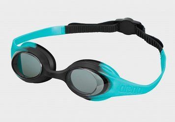 Окуляри для плавання Arena SPIDER KIDS прозоро-сірий, чорний, м'ятний дитячі OSFM 004310-201