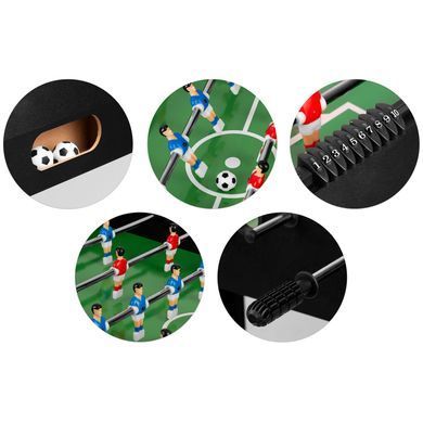 Настольный футбол Neo-Sport NS-805, 118 x 61 x 79 см - черный 180500