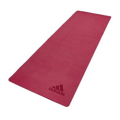 Килимок для йоги Adidas Premium Yoga Mat червоний Уні 176 х 61 х 0,5 см 00000026186