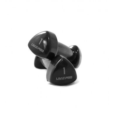 Гантели виниловые пары LivePro STUDIO DUMBBELL LP8070-1