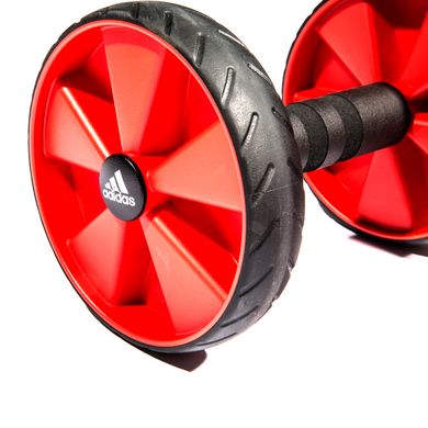 Ролики для пресу Adidas Core Rollers чорний, червоний Уні One Size 00000026133