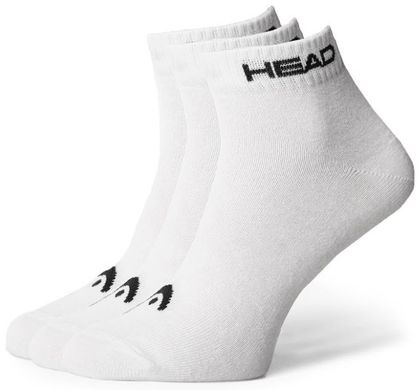 Шкарпетки Head QUARTER 3P UNISEX білий Уні 39-42 00000007392
