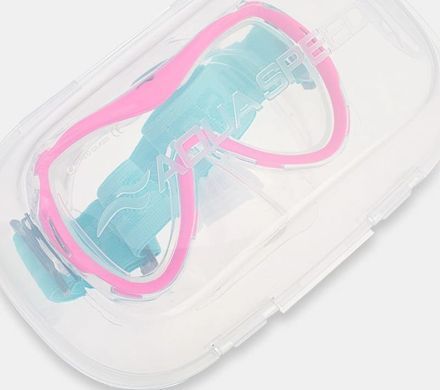 Маска для дайвінгу Aqua Speed ALIZE FS 62933 рожевий, блакитний One Size 622-03