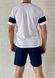 Футбольная форма X2 League II (футболка+шорты), белый/темно-синий X2002W/DB X2002W/DB фото 5