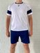 Футбольна форма X2 League II (футболка+шорти), білий/темно-синій X2002W/DB X2002W/DB фото 4