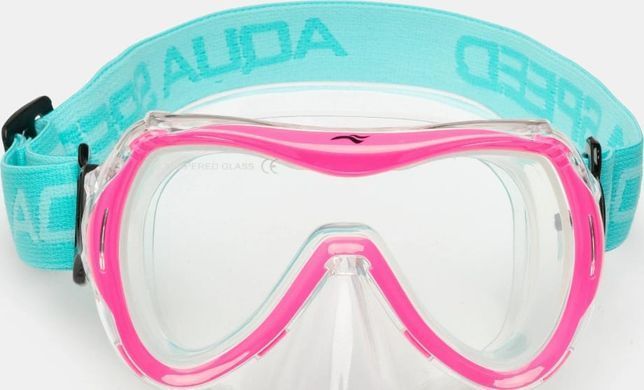 Маска для дайвінгу Aqua Speed ALIZE FS 62933 рожевий, блакитний One Size 622-03