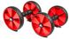 Ролики для пресу Adidas Core Rollers чорний, червоний Уні One Size 00000026133 фото 1